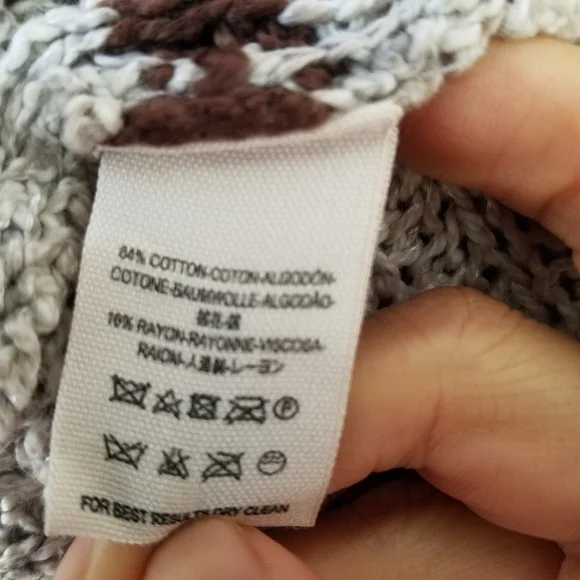 Free People Complete in Stripes Slouchy Longsleeve Pull-over Sweater M - Picture 11 of 11